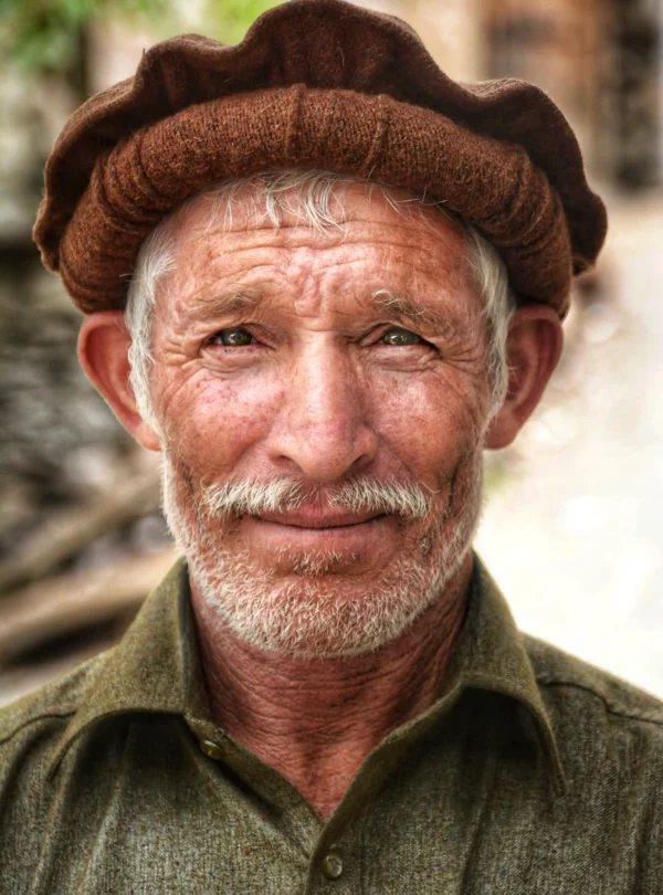 Chitrali Man With Chitrali Cap
